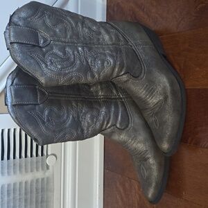 Mossimo Supply Women's Gray Cowgirl Boots 7